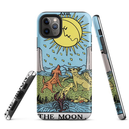 'The Moon' Tarot Card Durable, Anti-Shock iPhone Case