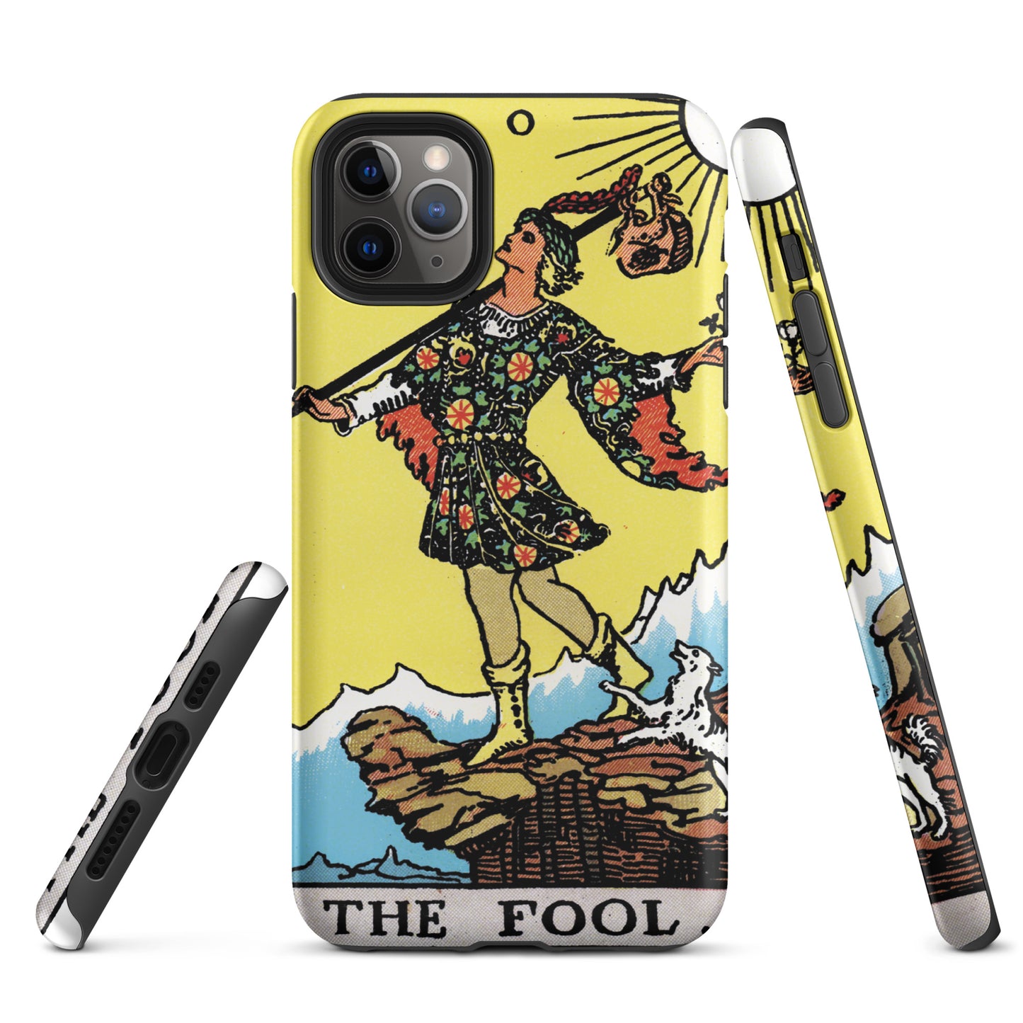 'The Fool' Tarot Card Durable, Anti-Shock iPhone Case