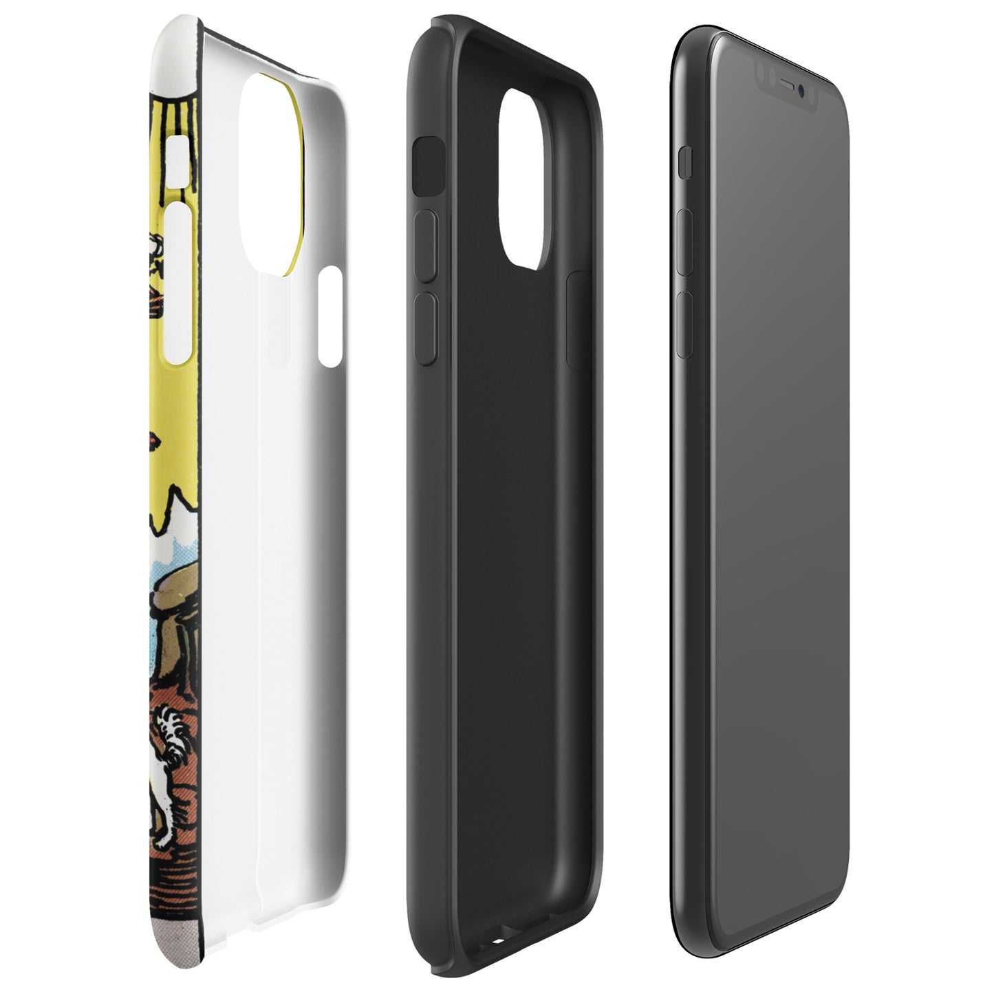 'The Fool' Tarot Card Durable, Anti-Shock iPhone Case