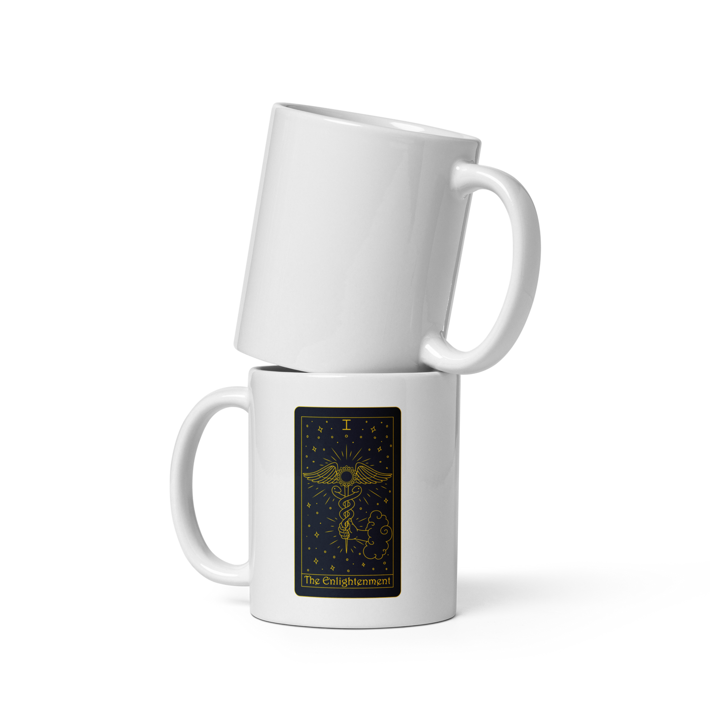 'The Enlightenment' Tarot Card Mug (Ace of Wands)