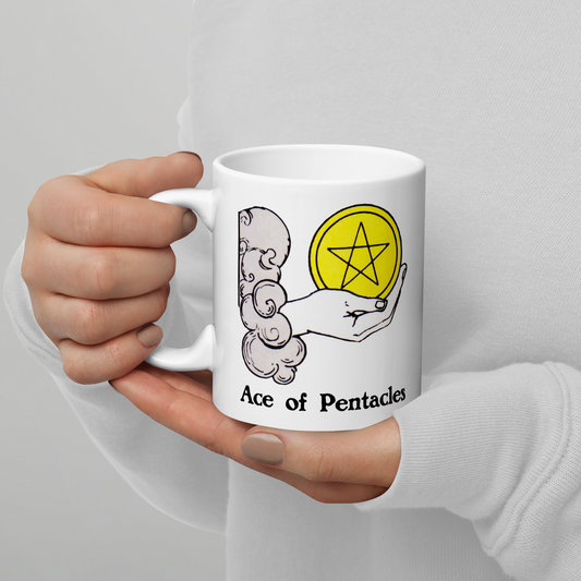 'Ace of Pentacles' Mug
