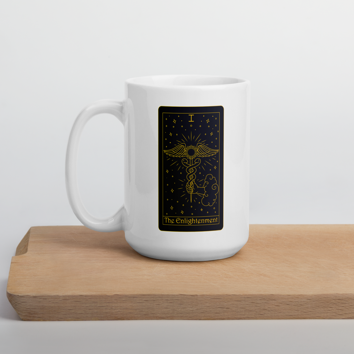 'The Enlightenment' Tarot Card Mug (Ace of Wands)