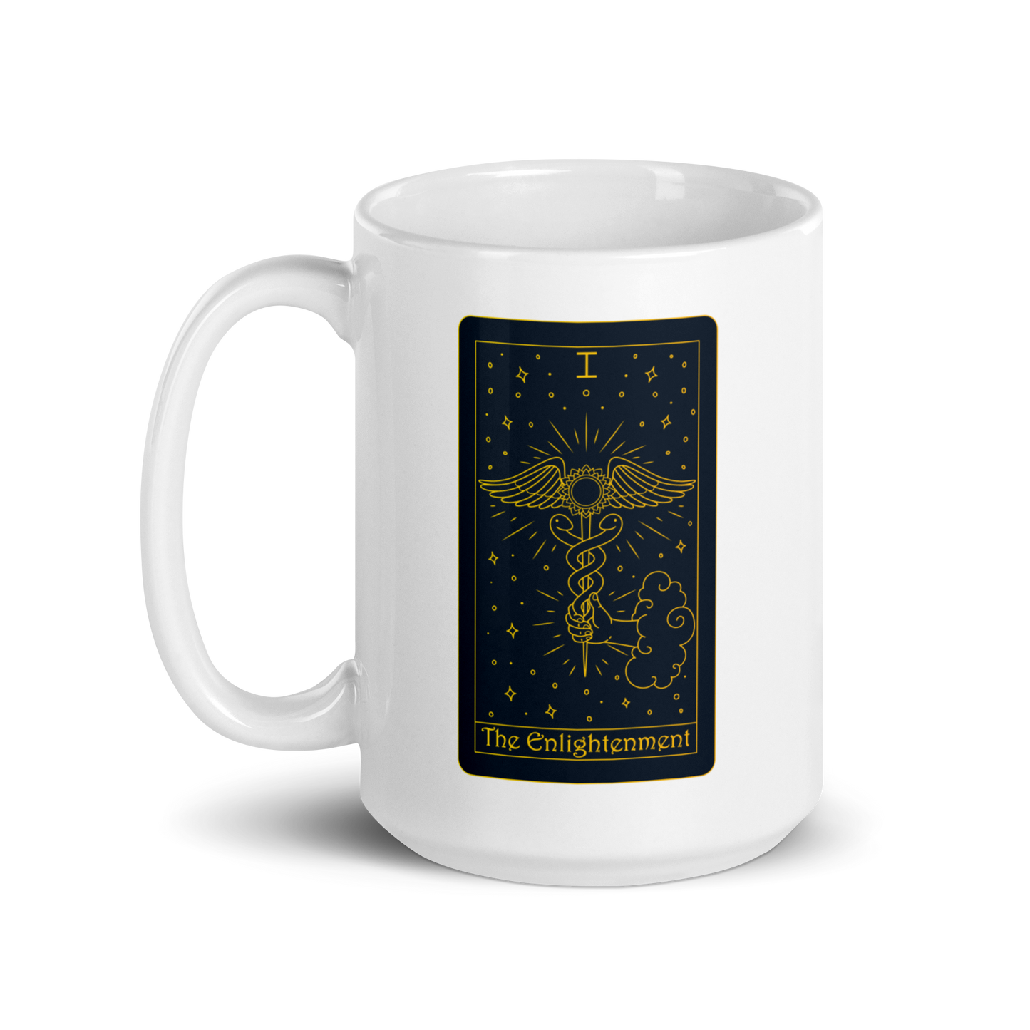 'The Enlightenment' Tarot Card Mug (Ace of Wands)